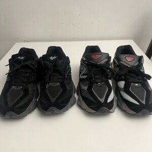 New Balance Black and Gray Athletic Shoes